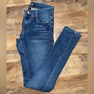 fashion nova Women's Blue Denim Jeans size 1/2